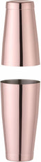 BarUp Boston shaker - roestvrij staal - verzwaard - koper - 600 ml en 800 ml