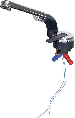 Barwig 20000-630 1-greeps mengkraan Slangaansluiting 10 mm Antraciet, Chroom