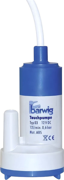 Barwig Typ 03 0333 Laagspanning dompelpomp 720 l/h 6 m