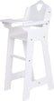 Base Toys - Poppenstoel - Hoog - Hout - Wit