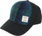 Baseball Cap Blauw met Turquoise Ruit - one size - Harris Tweed - Glen Appin of Scotland