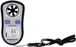 Basetech BS-10AN Windmeter 0.1 tot 30 m/s Met temperatuurmeting