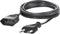 Basetech BT-1898918 Stroom Verlengkabel Zwart 5.00 m