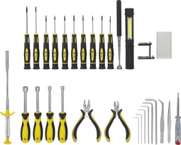 Basetech BT-1954694 Gereedschapsset Doe-het-zelver, Technicus, Elektricien In koffer 30-delig