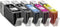 Basetech Inktcartridge vervangt Canon PGI-550PGBK XL, CLI-551BK XL, CLI-551C XL, CLI-551M XL, CLI551Y XL Compatibel Com