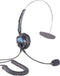 Basetech KJ-97 On Ear headset Telefoon Kabel Mono Zwart