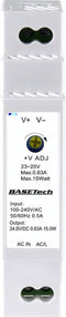 Basetech PSDS-15-24-2 DIN-rail netvoeding 24 V 0.63 A 15 W Aantal uitgangen: 1 x Inhoud: 1 stuk(s)