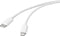 Basetech USB-kabel USB 2.0 USB-C stekker, Apple Lightning stekker 2.00 m Wit BT-2347612