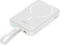 Baseus 10.000 mAh Powerbank Wit | Fast Charge 20W Lightning & USB-C | met MagSafe | Compact Reisformaat | Geintegreerde Lightning Kabel