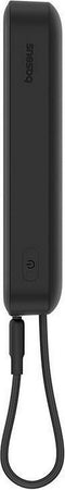 Baseus 10.000 mAh Powerbank Zwart | Fast Charge 20W Lightning & USB-C | met MagSafe | Compact Reisformaat | Geintegreerde Lightning Kabel