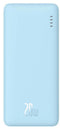 Baseus Airpow 20.000 mAh Powerbank Fast Charge 20W Blauw