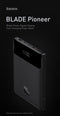 Baseus Blade 20.000 mAh Powerbank Zwart | Extra krachtig Met Display & PD Fast Charge | 100W USB-C & USB-A | Geschikt voor Laptops, MacBooks, Tablets en Smartphones