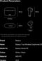 Baseus Bowie E9 Wireless Bluetooth Earphones Noise Cancelling Zwart