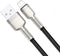 Baseus Cafule Series USB-A naar Lightning Kabel 1 Meter Metaal Zwart