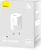 Baseus GaN5 20W Compacte Fast Charger USB-C Wit