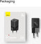 Baseus GaN5 30W Compacte Fast Charger Mini USB-C Zwart