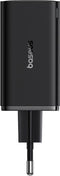 Baseus GaN6 65W USB-C/USB Snellader + 100W USB-C Kabel 1M Zwart
