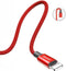 Baseus Kabel USB naar Apple Lightning 1.8m - Rood