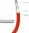 Baseus Kabel USB naar Apple Lightning 1.8m - Rood
