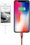 Baseus Kabel USB naar Apple Lightning 1.8m - Rood