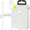 Baseus Lightning kabel Superior Fast Charge 2.4A - 1 meter - Wit
