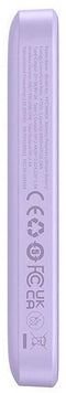 Baseus Mini 6.000 mAh Powerbank Paars | Compact Met MagSafe & Fast Charge | 20W USB-C | Geschikt voor Apple iPhone en andere smartphones