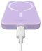 Baseus Mini 6.000 mAh Powerbank Paars | Compact Met MagSafe & Fast Charge | 20W USB-C | Geschikt voor Apple iPhone en andere smartphones