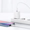 Baseus Snellader 20W PD + USB-C naar Lightning Kabel 1M Wit