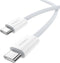 Baseus Superior Series 2 USB-C naar USB-C Kabel 30W 1 Meter Wit