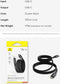 Baseus Tungsten Gold 100W Magnetische USB-C naar USB-C Kabel 1M Zwart