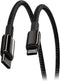Baseus Tungsten Gold 100W Magnetische USB-C naar USB-C Kabel 1M Zwart
