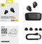 Baseus, TWS Draadloze Bluetooth 5.3 Headset Model Bowie E18 IPX4 ENC, Zwart