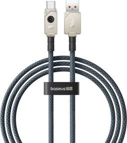 Baseus Unbreakable USB-kabel 1 m USB A USB C Zwart
