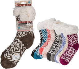 Basic Comfort Sokken Ijsbloem One Size Assorti