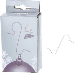Basic Kerstboomhaakjes Zilverkleurig 50 Stuks