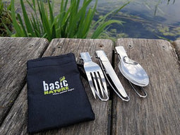 Basic Nature Inklapbaar bestek set