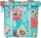 Basil Bloom Field Dubbele Fietstas - 28-35 Liter - Waterdicht - Blauw