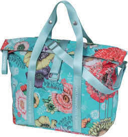 Basil Bloom Field Fietshandtas - Voorop en Achterop - 8-11 Liter- Blauw