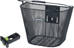 Basil Bremen KF Fietsmand - Voor - Inclusief Bevestigingssysteem - Zwart