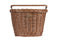 Basil Bremen Wicker KF Fietsmand - Voor - Riet - Bruin