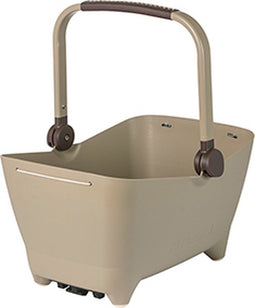 Basil Buddy Hondenfietsmand MIK - Achterop - Inclusief Bevestigingssysteem - Bruin