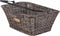 Basil Capri Rattan Look Fietsmand - Achter - Kunststof Rotan - Bruin