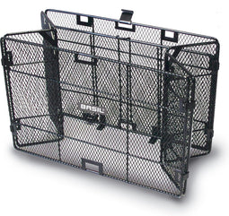 Basil Catania Fietsmand - Achter - Vouwbaar - Inclusief bevestigingsmateriaal - Zwart