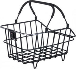 Basil Cento Alu Multi System Nordlicht Fietsmand - Achter - Aluminium - Matzwart