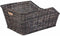 Basil Cento Rattan Look Fietsmand - Achter - Kunststof rotan - Bruin