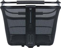 Basil Cento Tech Fiber Fietsmand Nordlicht MIK - Achter - Textonile - Zwart