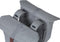 Basil City Dubbele fietstas - Grijs Melee - 32 Liter