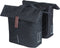 Basil City Dubbele Fietstas MIK - 28-32 Liter- Zwart