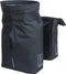 Basil City Dubbele Fietstas MIK - 28-32 Liter- Zwart