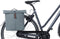 Basil City dubbele fietstas MIK, 28-32L, graphite blue